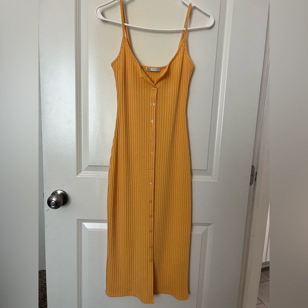 Zara Fitted Maxi dress